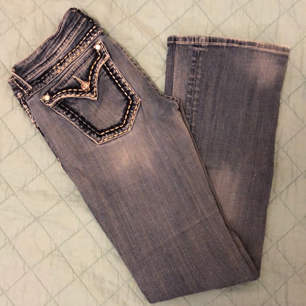 Light wash Bootcut Miss Me jeans, sz 30